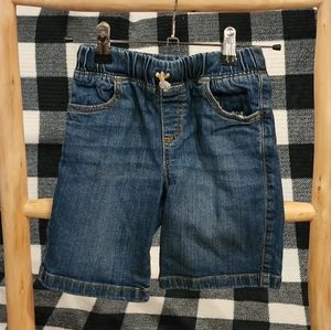 Little boys jean Jumping Beans shorts size 6